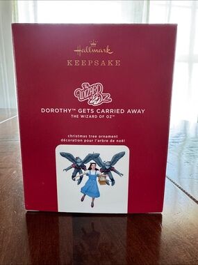2020 Hallmark DOROTHY GETS CARRIED AWAY Wizard of Oz Winged Monkey ornament RARE